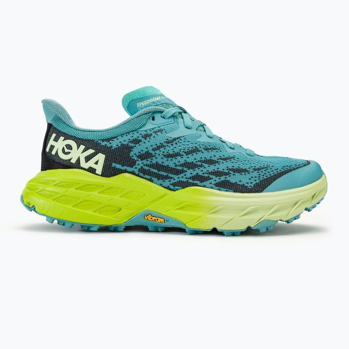 Γυναικεία παπούτσια για τρέξιμο HOKA Speedgoat 5 coastal shade/green glow 2