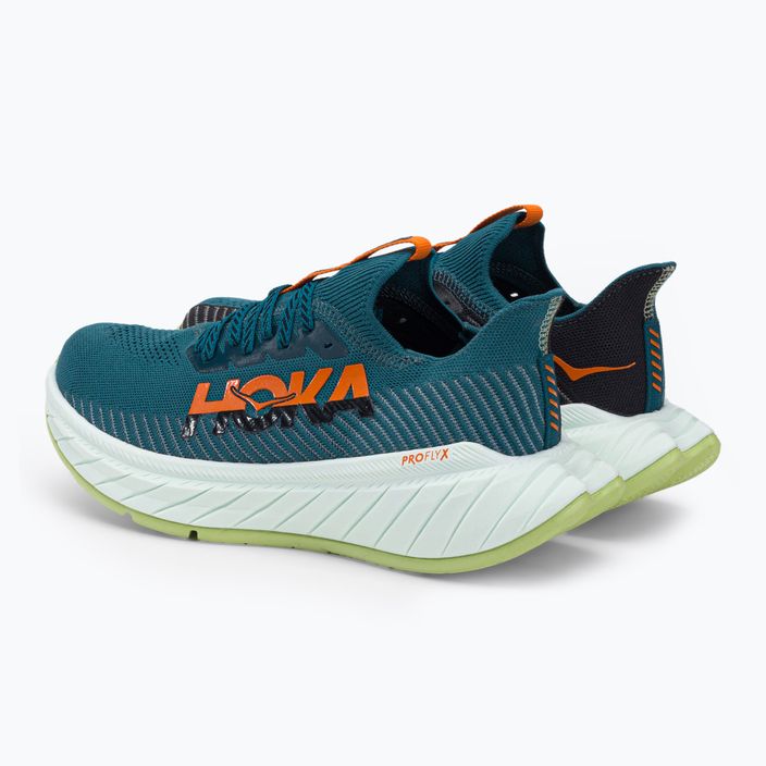 HOKA ανδρικά παπούτσια για τρέξιμο Carbon X 3 μπλε 1123192-BCBLC 4