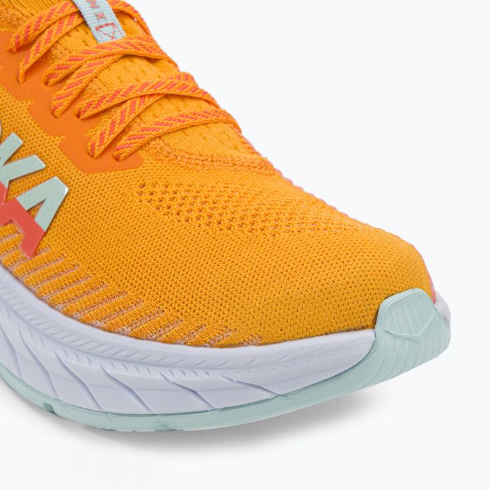 HOKA ανδρικά παπούτσια για τρέξιμο Carbon X 3 πορτοκαλί 1123192-RYCM 7