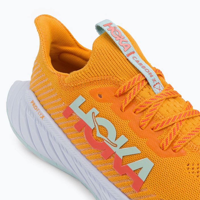 HOKA ανδρικά παπούτσια για τρέξιμο Carbon X 3 πορτοκαλί 1123192-RYCM 8
