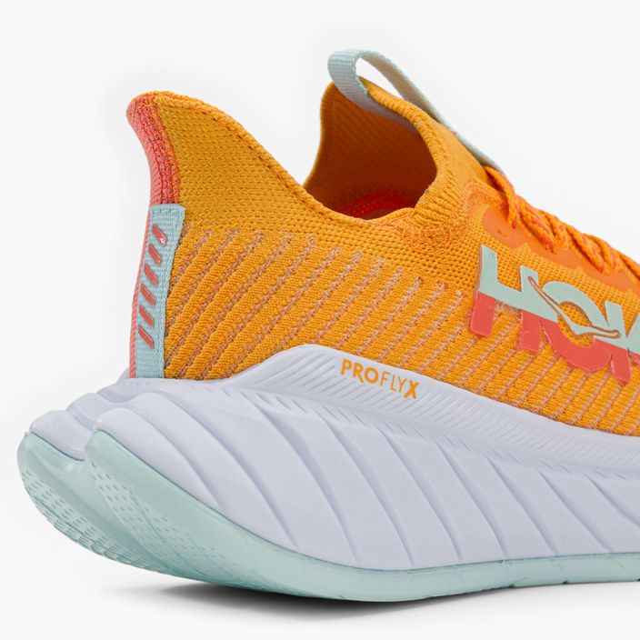 HOKA ανδρικά παπούτσια για τρέξιμο Carbon X 3 πορτοκαλί 1123192-RYCM 9