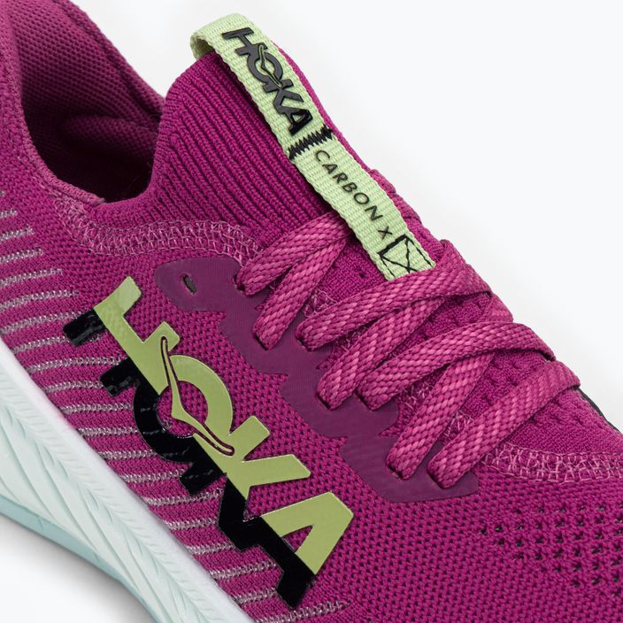 Γυναικεία παπούτσια για τρέξιμο HOKA Carbon X 3 ροζ 1123193-FFBL 11