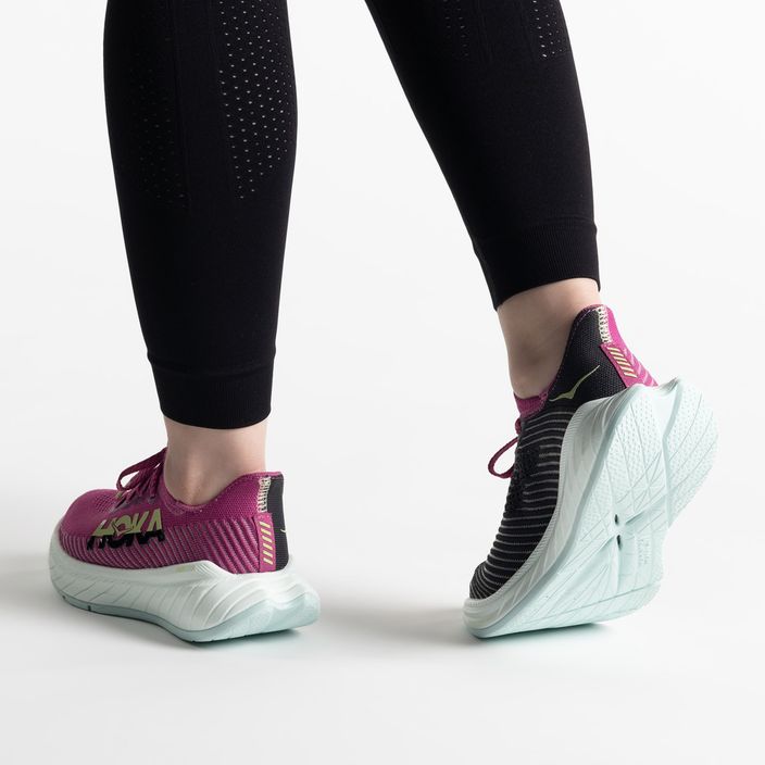 Γυναικεία παπούτσια για τρέξιμο HOKA Carbon X 3 ροζ 1123193-FFBL 3