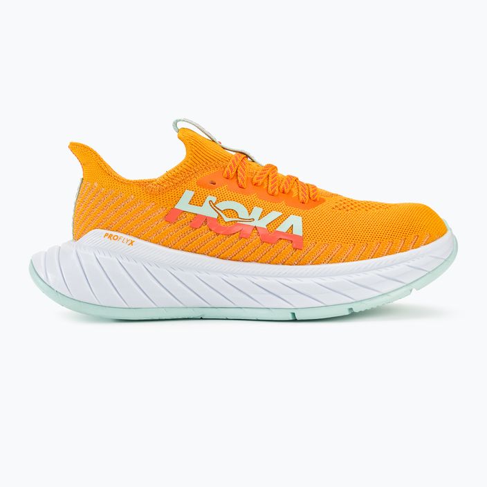Γυναικεία παπούτσια για τρέξιμο HOKA Carbon X 3 radiant yellow/camellia 2