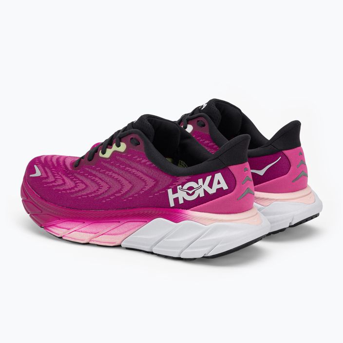 Γυναικεία παπούτσια για τρέξιμο HOKA Arahi 6 ροζ 1123195-FFIR 4