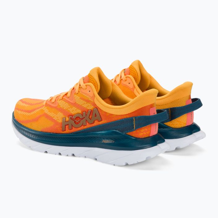Ανδρικά παπούτσια για τρέξιμο HOKA Mach Supersonic radiant yellow/camellia 3