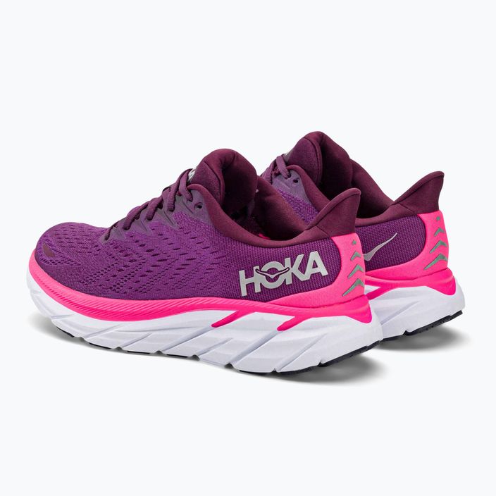 Γυναικεία παπούτσια για τρέξιμο HOKA Clifton 8 μοβ 1119394-GWBY 3