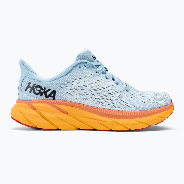 Γυναικεία παπούτσια για τρέξιμο HOKA Clifton 8 γαλάζιο 1119394-SSIF 2