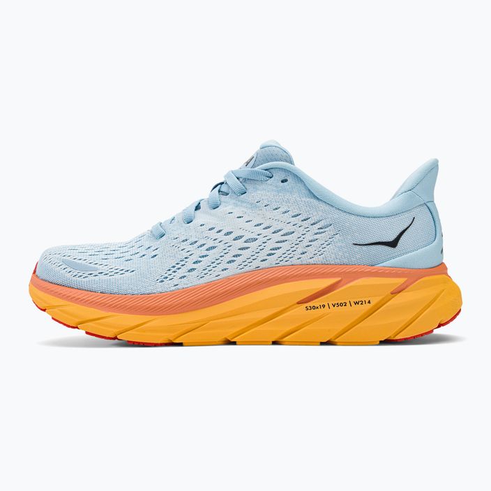 Γυναικεία παπούτσια για τρέξιμο HOKA Clifton 8 γαλάζιο 1119394-SSIF 9