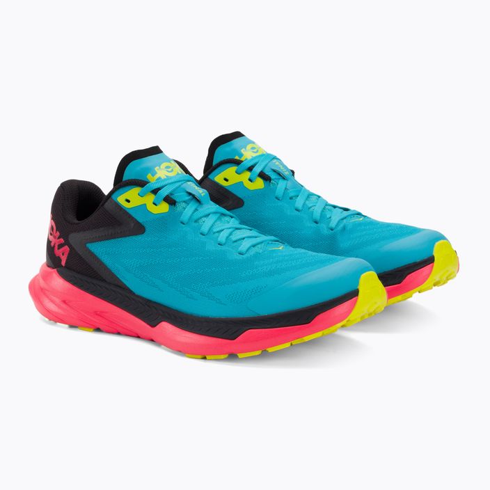 Ανδρικά παπούτσια για τρέξιμο HOKA Zinal scuba blue/black 4