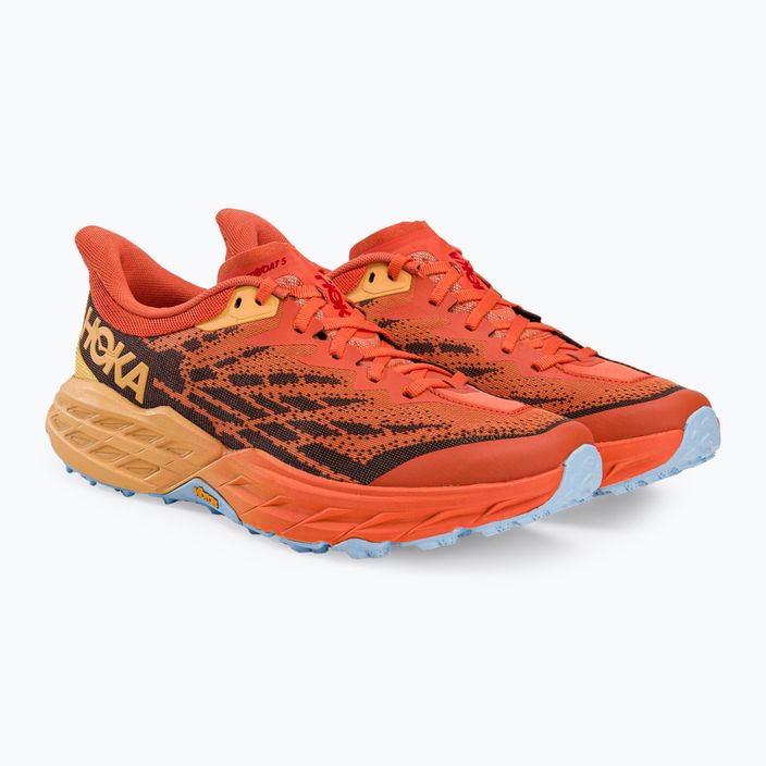 HOKA Speedgoat 5 ανδρικά παπούτσια για τρέξιμο πορτοκαλί 1123157-PBAY 3