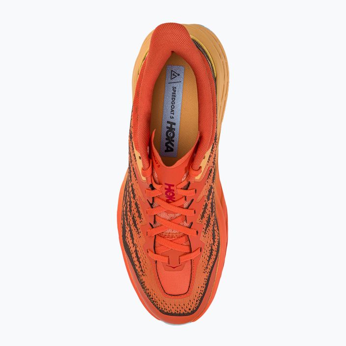HOKA Speedgoat 5 ανδρικά παπούτσια για τρέξιμο πορτοκαλί 1123157-PBAY 5