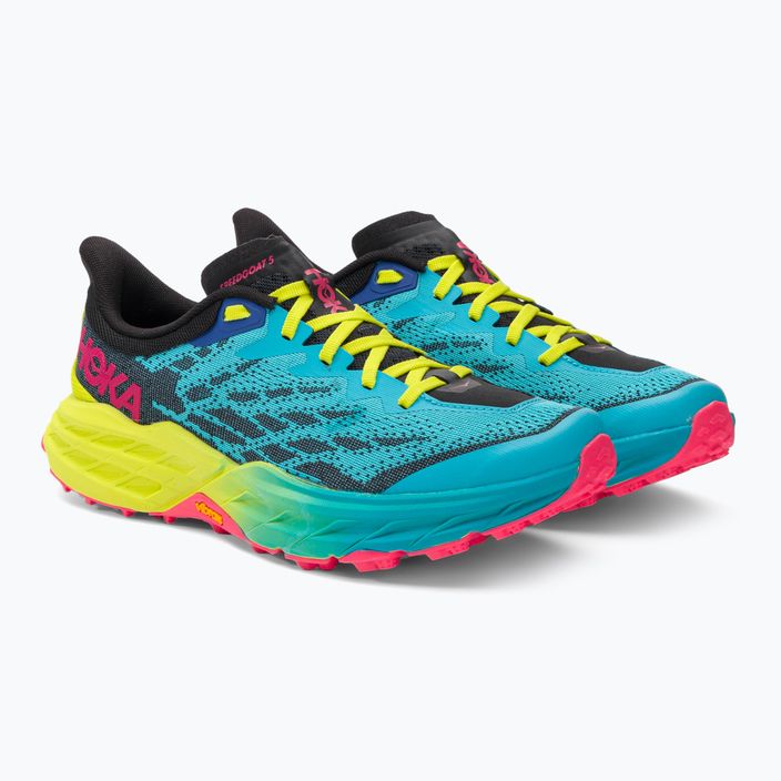 HOKA Speedgoat 5 ανδρικά παπούτσια για τρέξιμο μπλε 1123157-SBBK 3