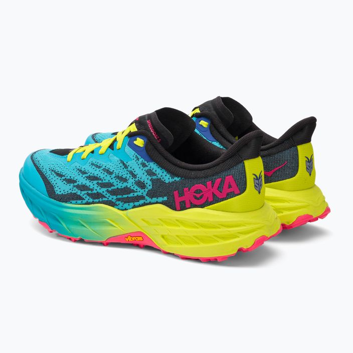 HOKA Speedgoat 5 ανδρικά παπούτσια για τρέξιμο μπλε 1123157-SBBK 4