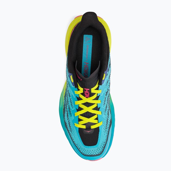 HOKA Speedgoat 5 ανδρικά παπούτσια για τρέξιμο μπλε 1123157-SBBK 5
