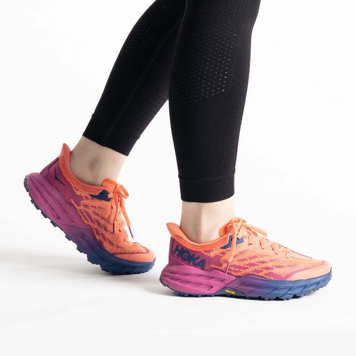 Γυναικεία παπούτσια για τρέξιμο HOKA Speedgoat 5 πορτοκαλί 1123158-FFCM 3