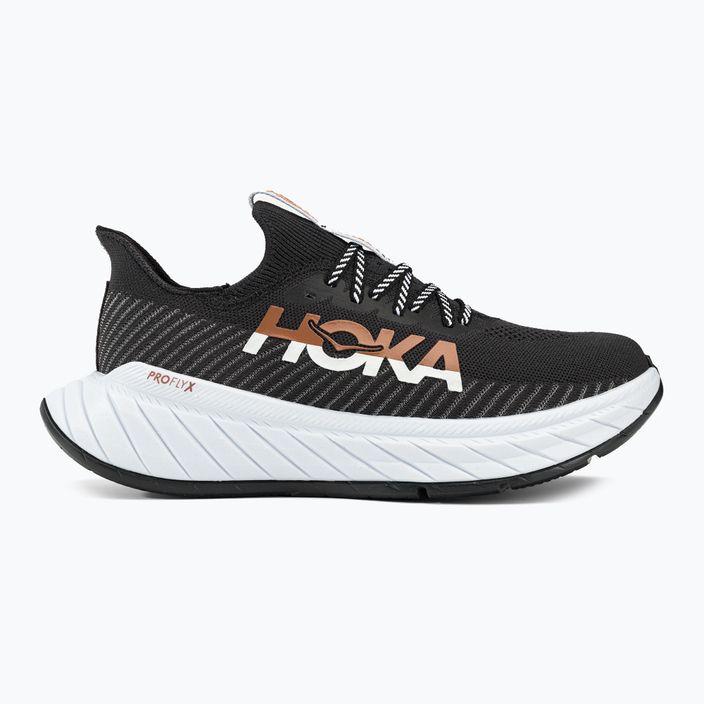 HOKA ανδρικά παπούτσια για τρέξιμο Carbon X 3 μαύρο και λευκό 1123192-BWHT 2