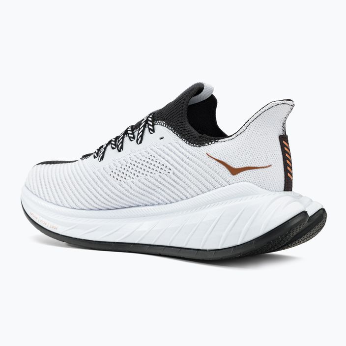 HOKA ανδρικά παπούτσια για τρέξιμο Carbon X 3 μαύρο και λευκό 1123192-BWHT 10