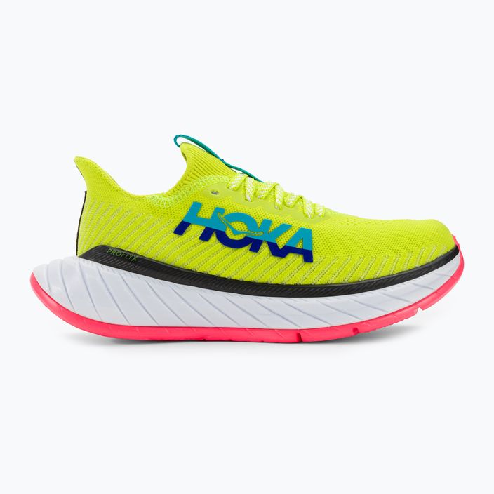 Γυναικεία παπούτσια για τρέξιμο HOKA Carbon X 3 evening primrose/scuba blue 2