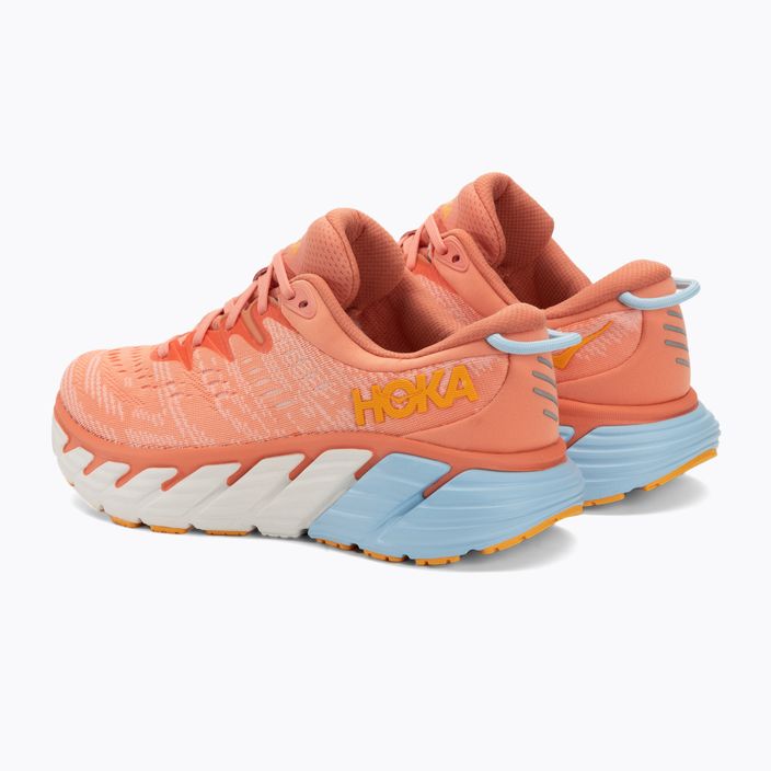 Γυναικεία παπούτσια για τρέξιμο HOKA Gaviota 4 shell coral/peach parfait 3
