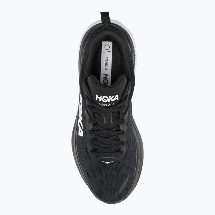 Ανδρικά παπούτσια τρεξίματος HOKA Bondi 8 μαύρο/λευκό 6