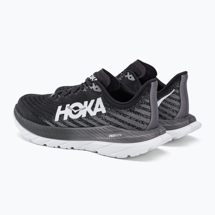 HOKA Mach 5 ανδρικά παπούτσια για τρέξιμο μαύρο 1127893-BCSTL 4
