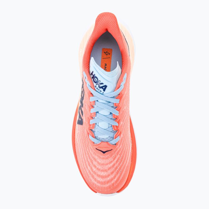 Γυναικεία παπούτσια για τρέξιμο HOKA Mach 5 camellia/peach perfait 6