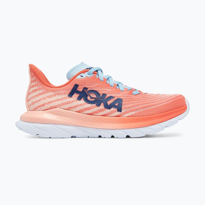 Γυναικεία παπούτσια για τρέξιμο HOKA Mach 5 camellia/peach perfait 7