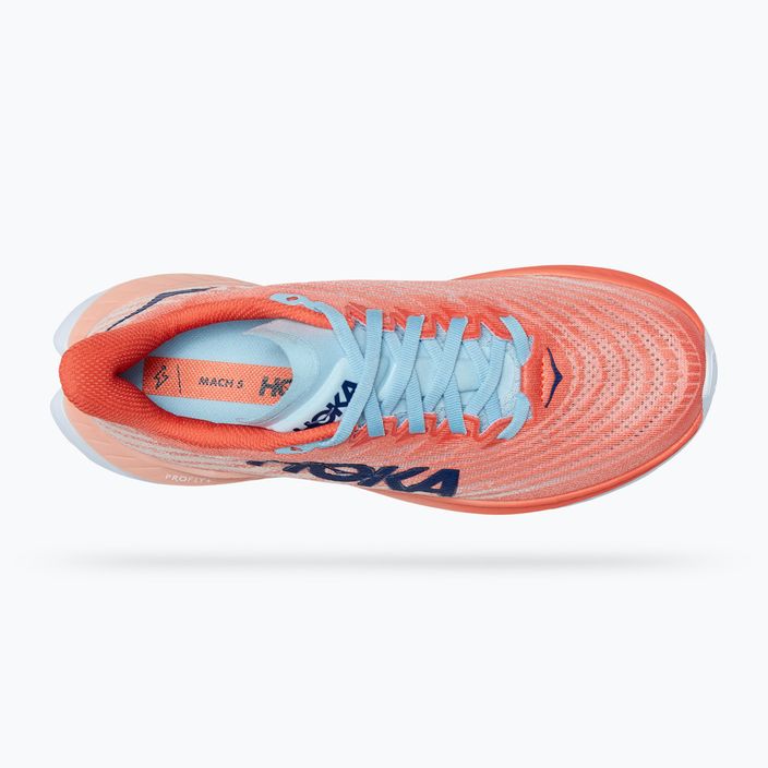 Γυναικεία παπούτσια για τρέξιμο HOKA Mach 5 camellia/peach perfait 9