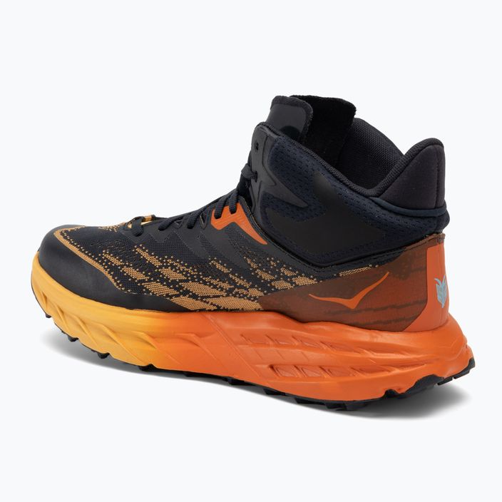 Ανδρικά παπούτσια για τρέξιμο HOKA Speedgoat 5 Mid GTX μπλε γραφίτης/κίτρινο κεχριμπάρι 3