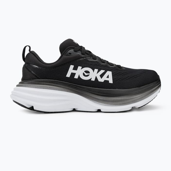 Γυναικεία παπούτσια για τρέξιμο HOKA Bondi 8 μαύρο/λευκό 2