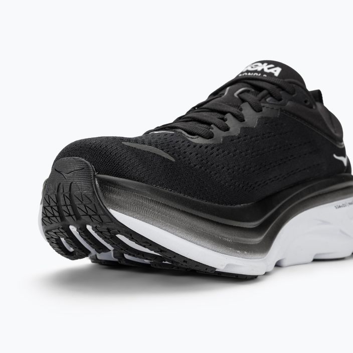 Γυναικεία παπούτσια για τρέξιμο HOKA Bondi 8 μαύρο/λευκό 8