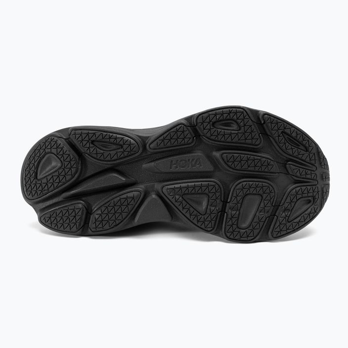 Ανδρικά παπούτσια για τρέξιμο HOKA Bondi 8 Wide μαύρο/μαύρο 4