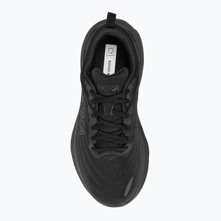 Ανδρικά παπούτσια για τρέξιμο HOKA Bondi 8 Wide μαύρο/μαύρο 5