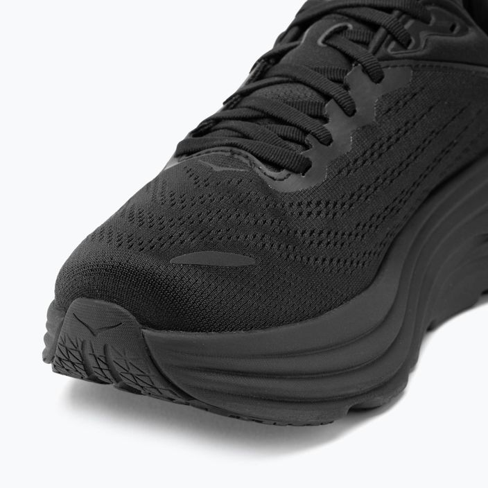 Ανδρικά παπούτσια για τρέξιμο HOKA Bondi 8 Wide μαύρο/μαύρο 7