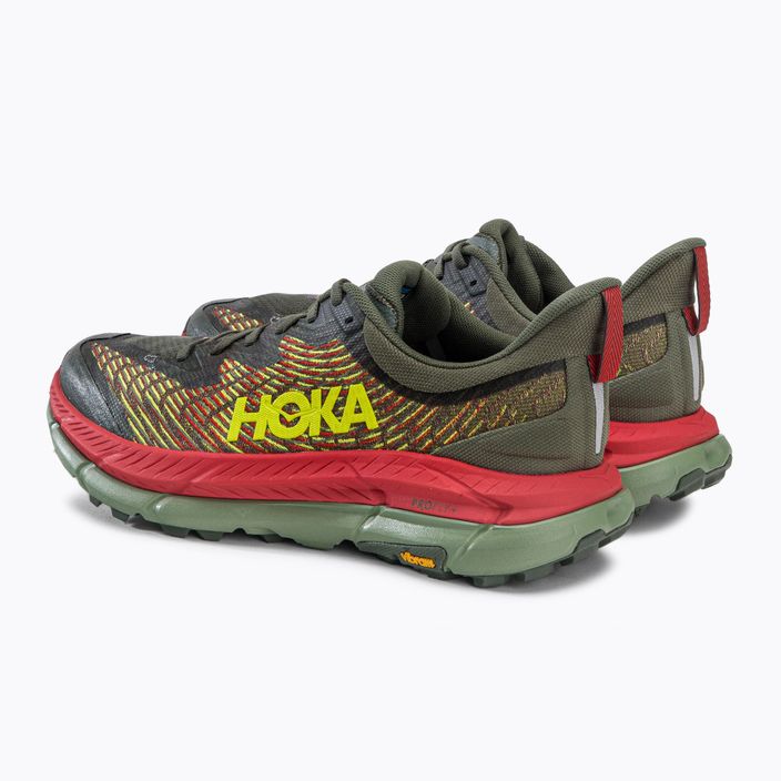 HOKA ανδρικά παπούτσια για τρέξιμο Mafate Speed 4 πράσινο 1129930-TFST 3