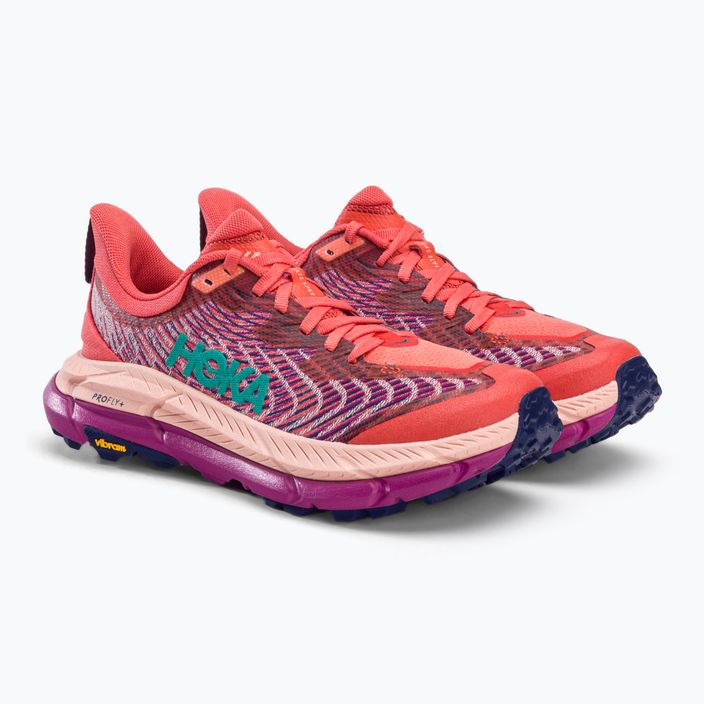 Γυναικεία παπούτσια για τρέξιμο HOKA Mafate Speed 4 πορτοκαλί 1131056-CPPF 3