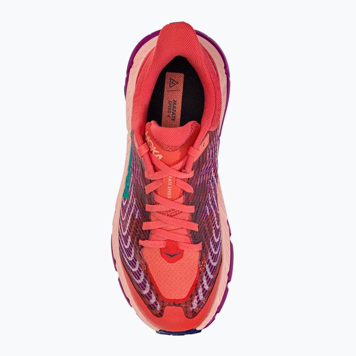 Γυναικεία παπούτσια για τρέξιμο HOKA Mafate Speed 4 πορτοκαλί 1131056-CPPF 5