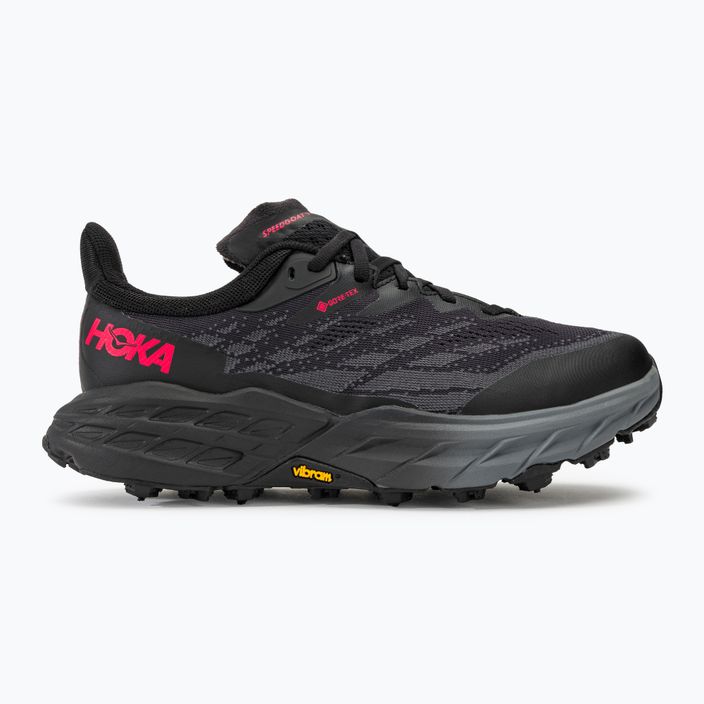 Γυναικεία παπούτσια τρεξίματος HOKA Speedgoat 5 GTX Spike μαύρο/μαύρο 2