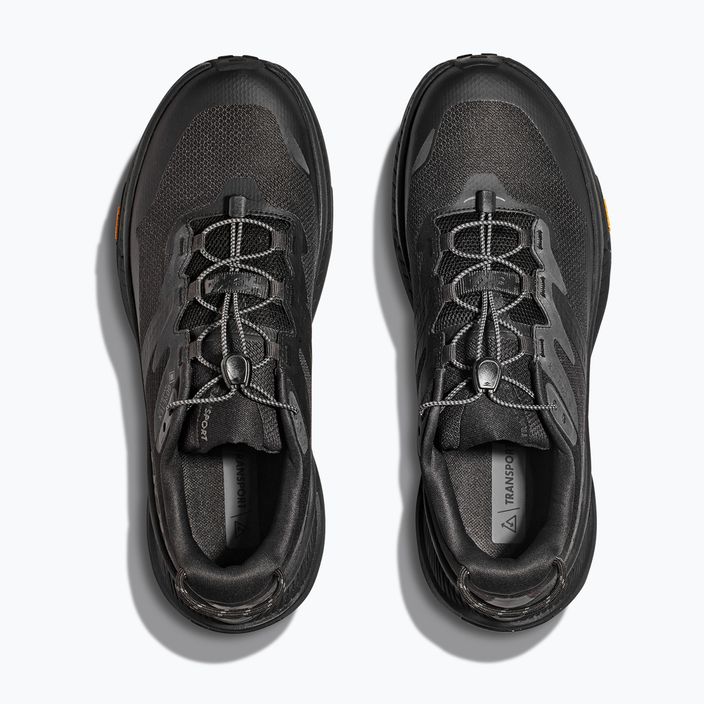 Γυναικεία παπούτσια τρεξίματος HOKA Transport GTX μαύρο/μαύρο 15