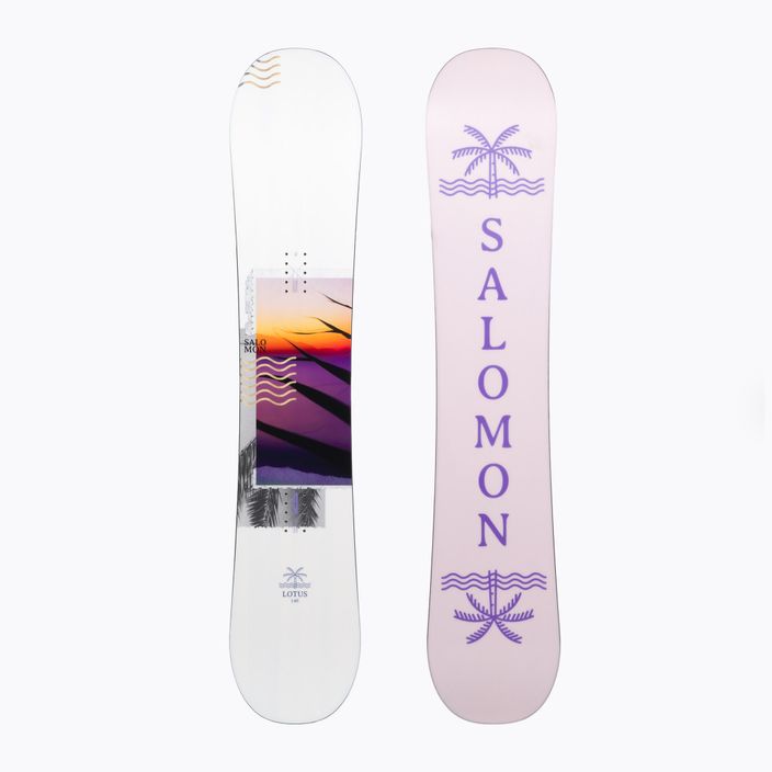 Γυναικείο snowboard Salomon Lotus λευκό L47018600