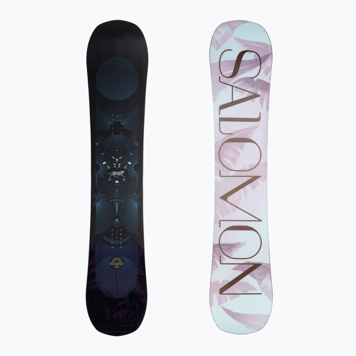 Γυναικείο snowboard Salomon Wonder μαύρο L47032600