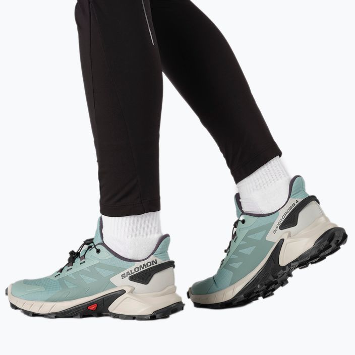 Salomon Supercross 4 γυναικεία παπούτσια για τρέξιμο πράσινο L41737300 10