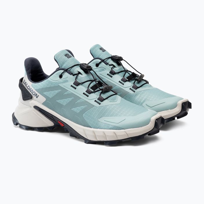 Salomon Supercross 4 γυναικεία παπούτσια για τρέξιμο πράσινο L41737300 5