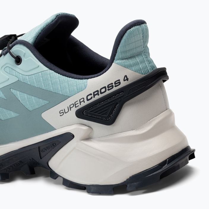 Salomon Supercross 4 γυναικεία παπούτσια για τρέξιμο πράσινο L41737300 8