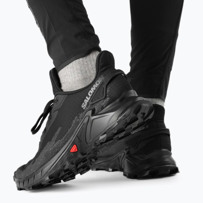 Salomon Alphacross 4 ανδρικά παπούτσια μονοπατιών μαύρο L47063900 17