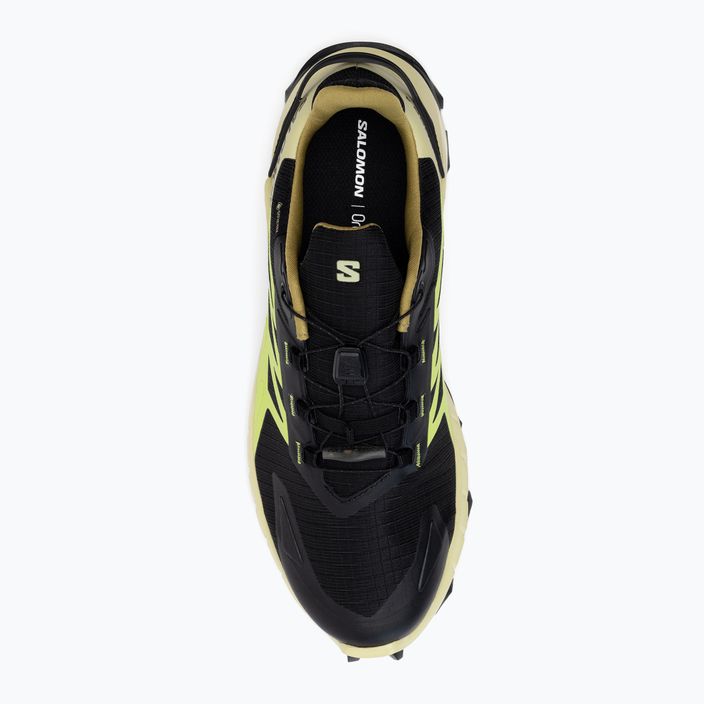 Salomon Supercross 4 GTX ανδρικά παπούτσια για τρέξιμο μαύρο/πράσινο L41731700 8