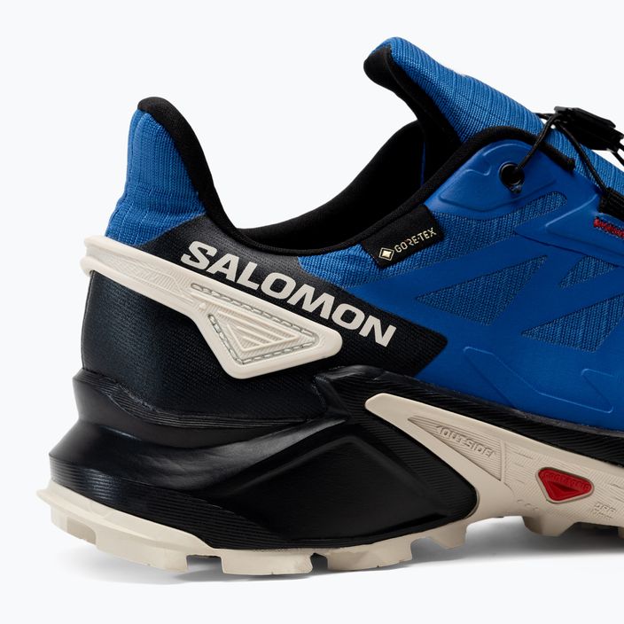 Ανδρικά παπούτσια για τρέξιμο Salomon Supercross 4 GTX μπλε L41732000 10
