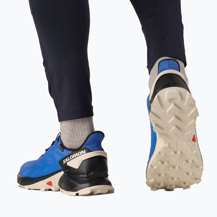 Ανδρικά παπούτσια για τρέξιμο Salomon Supercross 4 GTX μπλε L41732000 4