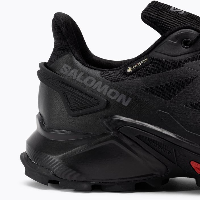 Salomon Supercross 4 GTX ανδρικά παπούτσια για τρέξιμο μαύρο L41731600 9